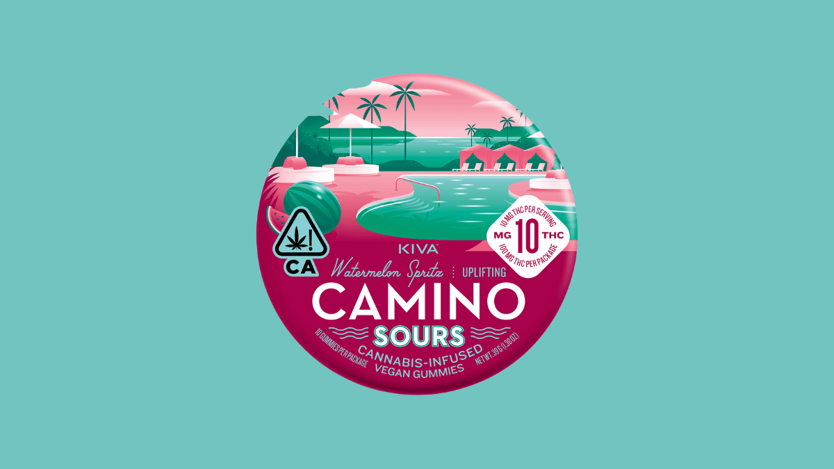 Sour Watermelon Spritz Camino Gummies at Highway Cannabis Dispensary in Marina Del Rey